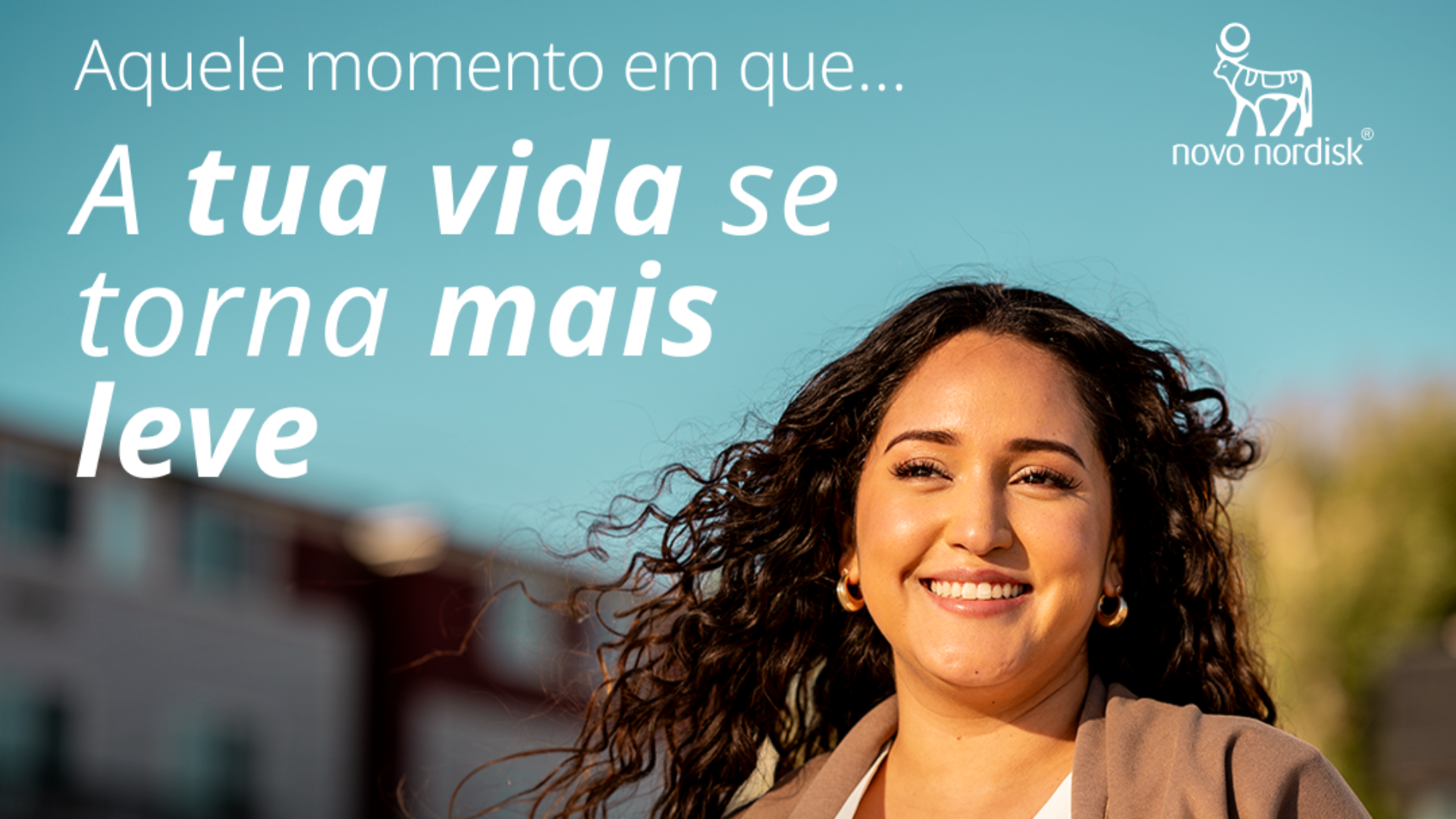 A Novo Nordisk lança campanha "mais leve”