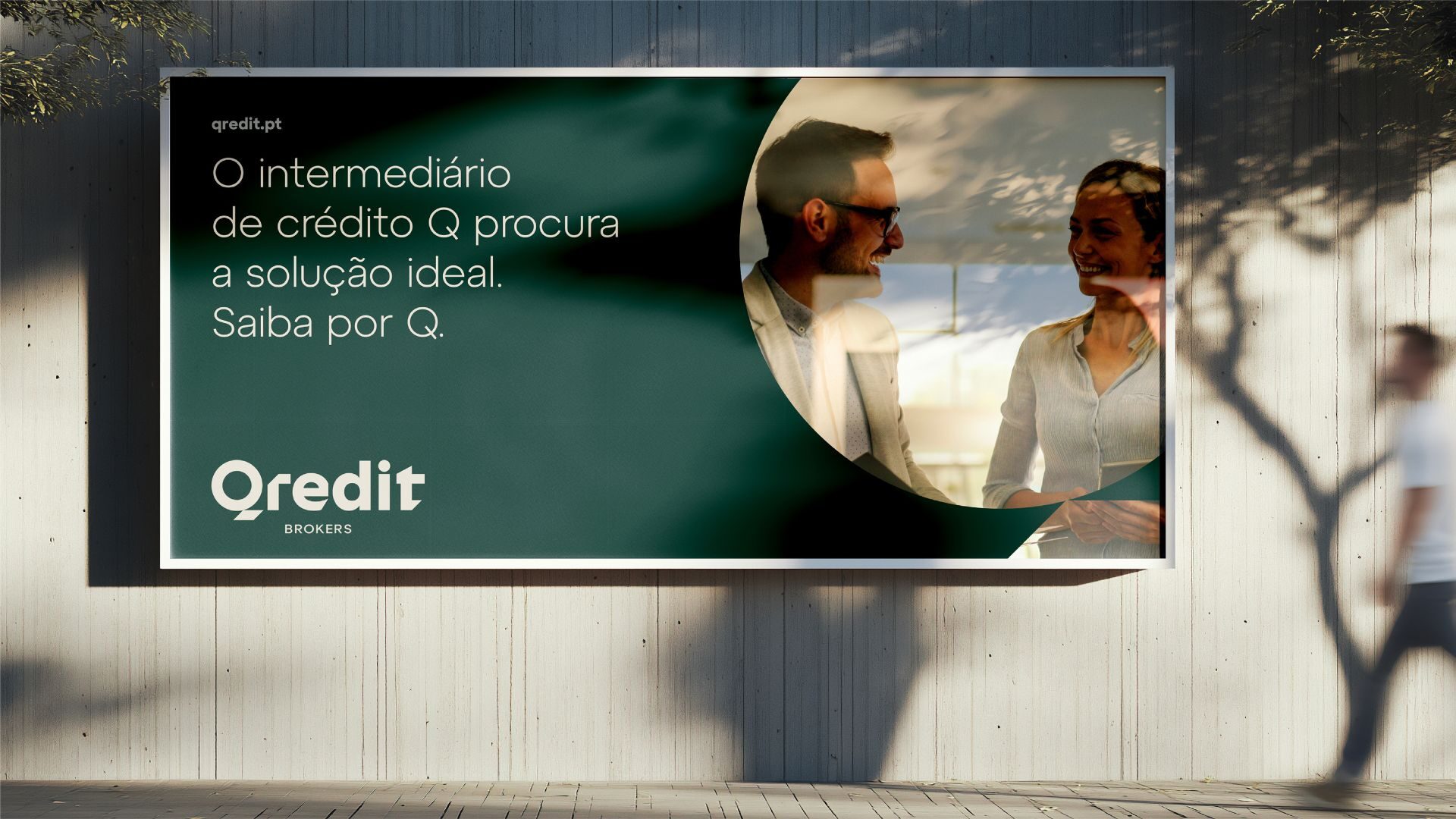 O branding da Qredit Brokers tem criatividade da Alfred