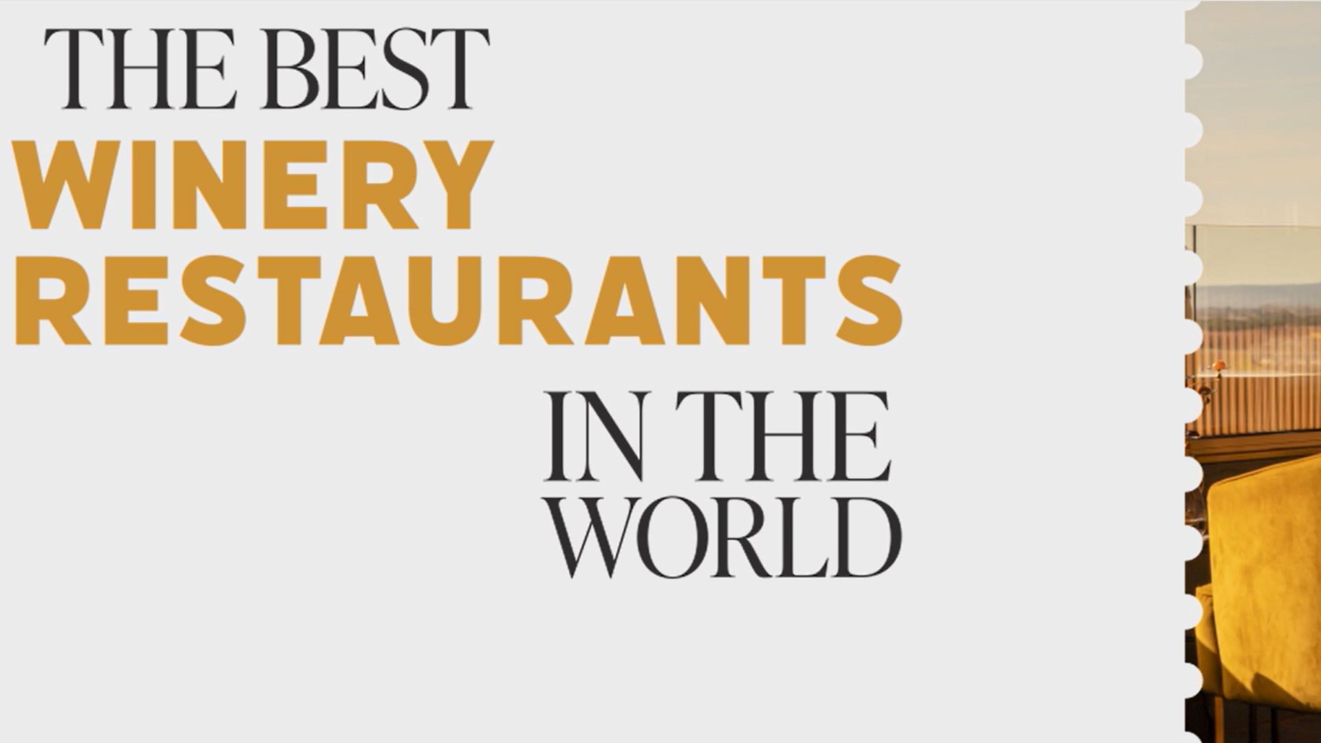 Há três restaurantes de adegas portuguesas na seleção da Wine Enthusiast