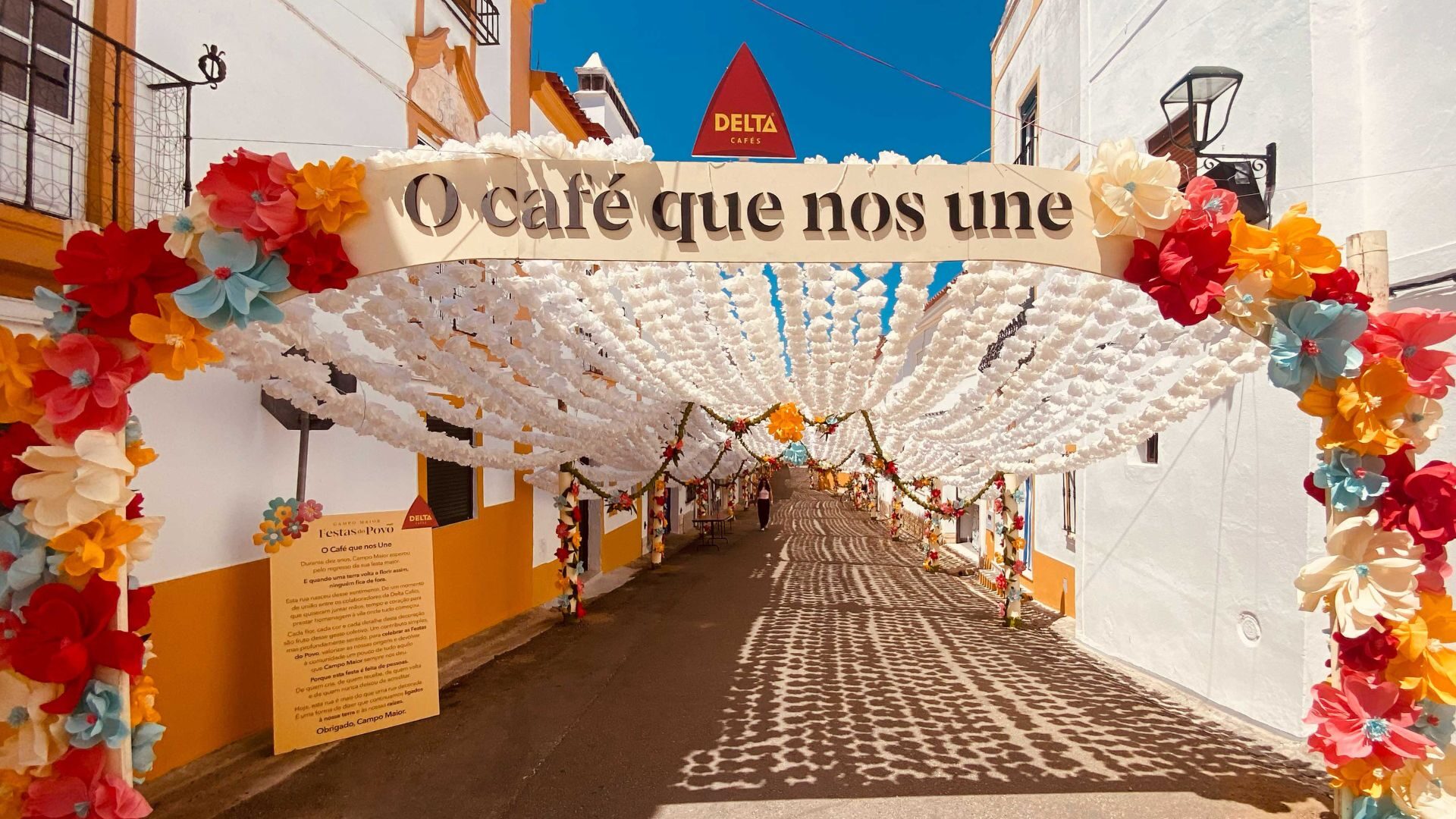 A WYcreative dá mais cor à Delta Cafés nas Festas do Povo
