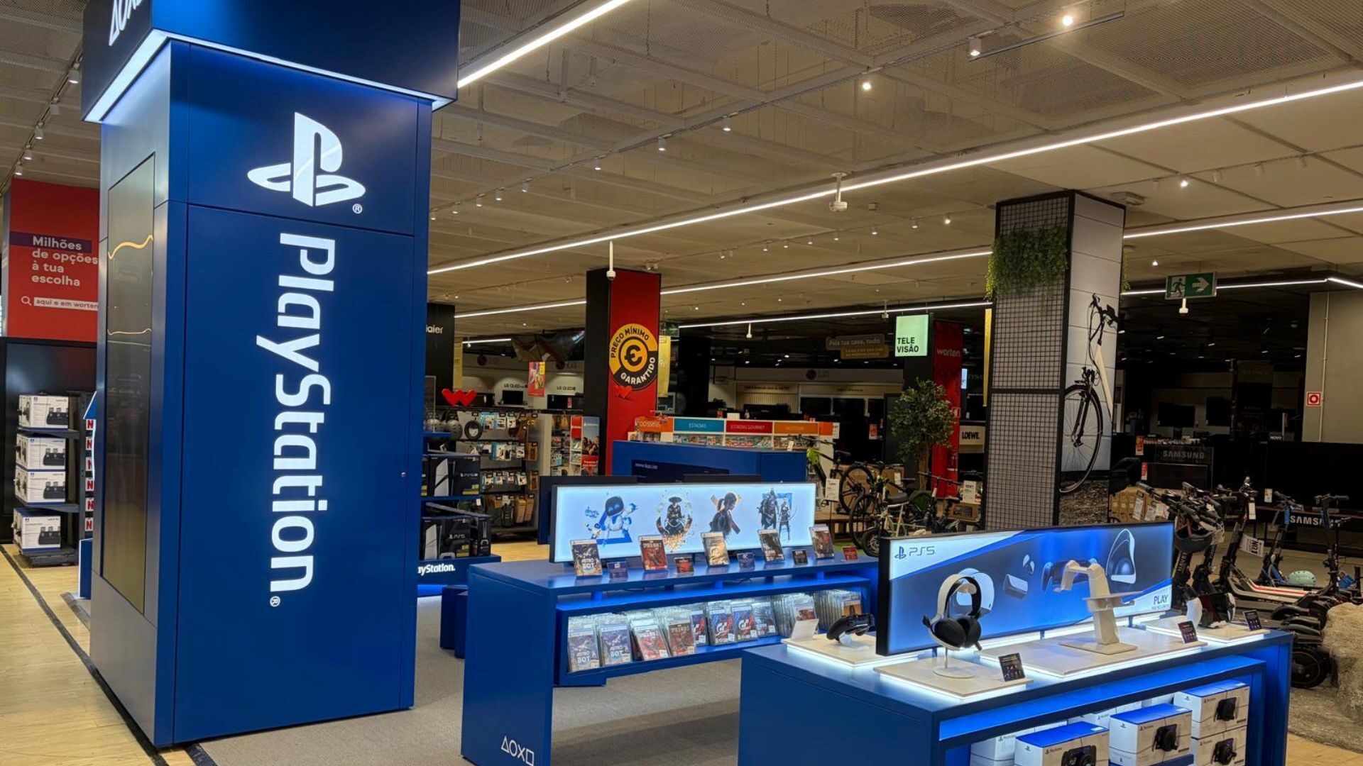 A Worten Colombo abre a primeira loja Playstation da Península Ibérica