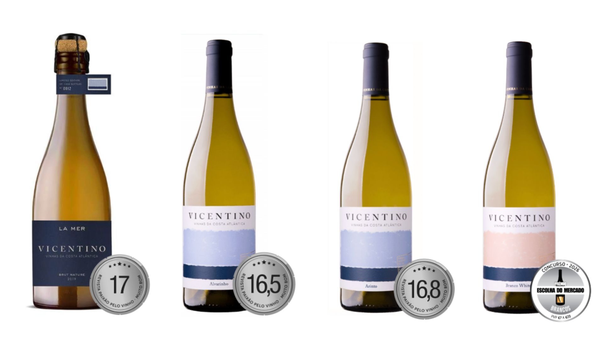 Mais quatro distinções para a Vicentino Wines