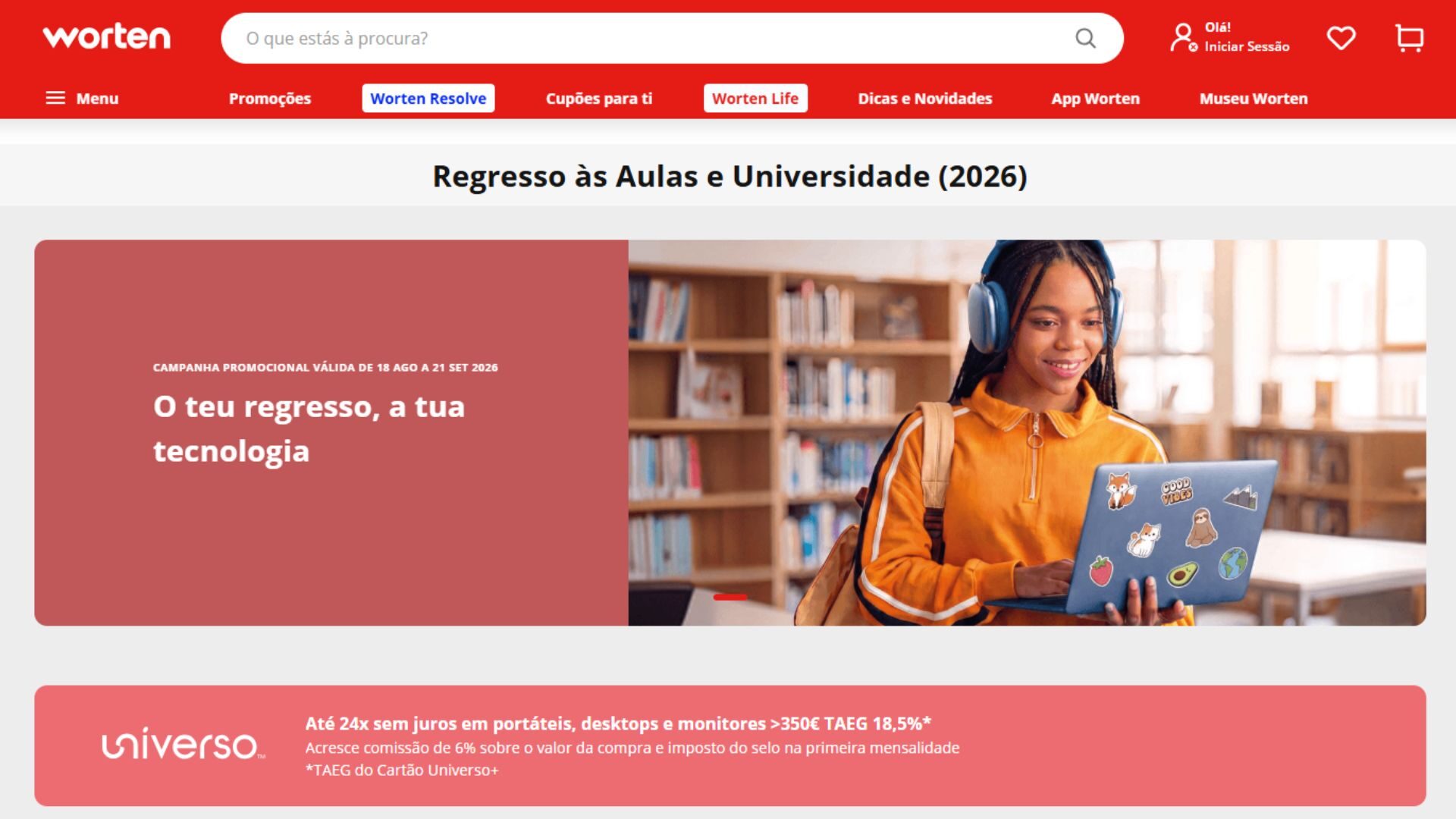 A Worten está de volta às aulas