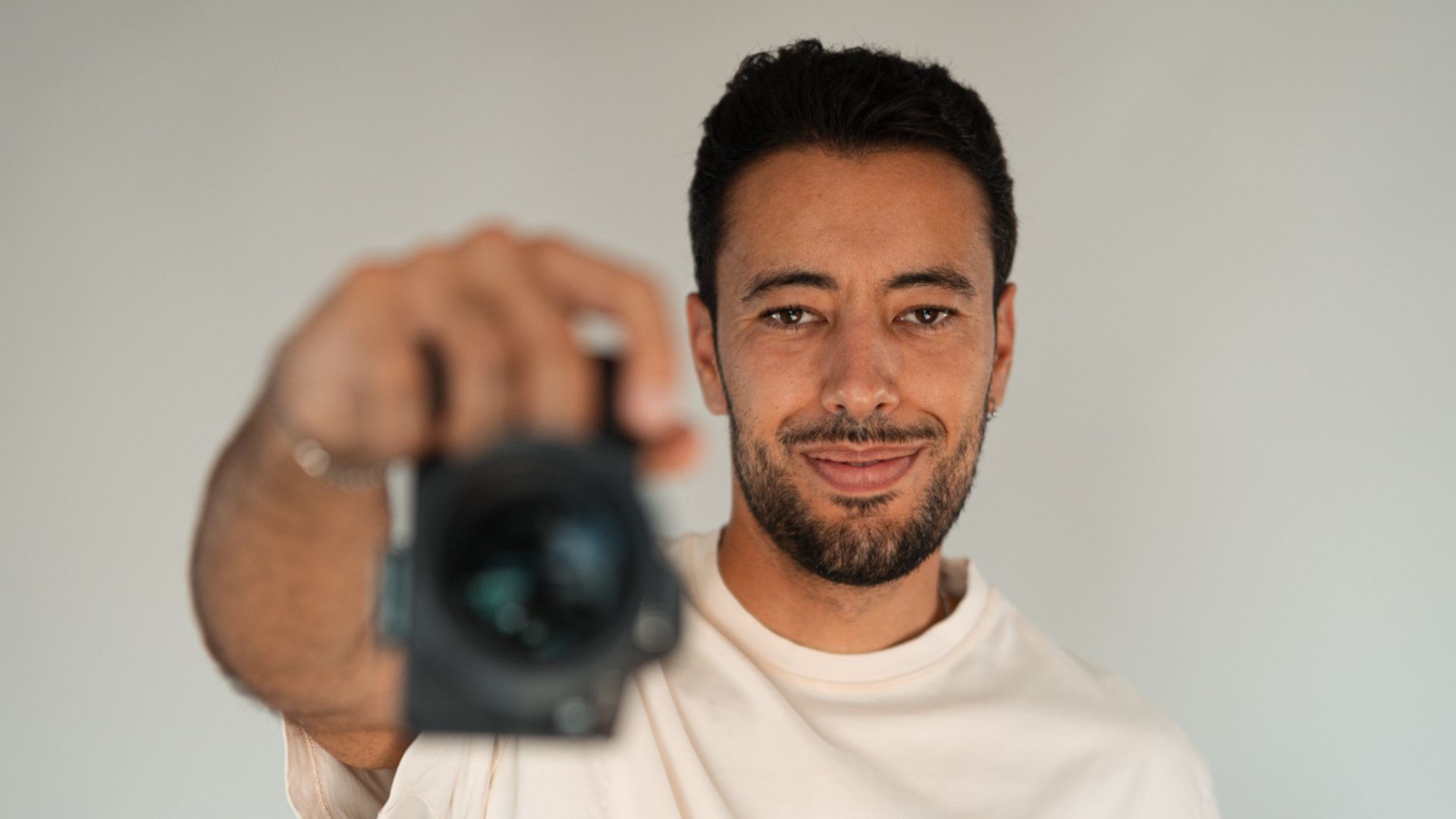 Bruno Costa fotografa no TikTok