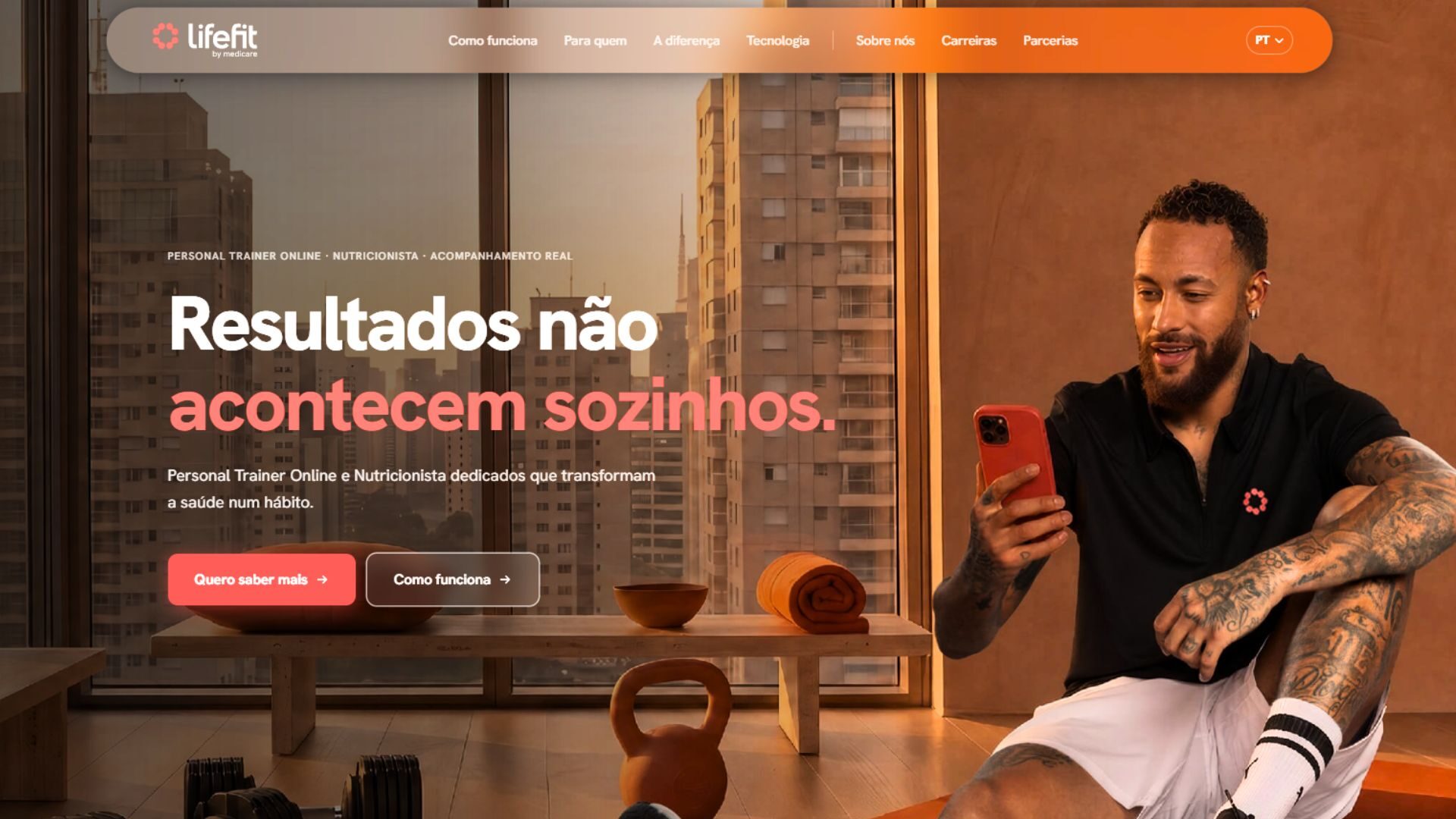 Saúde, nutrição e fitness? Estão na app Lifefit da Medicare