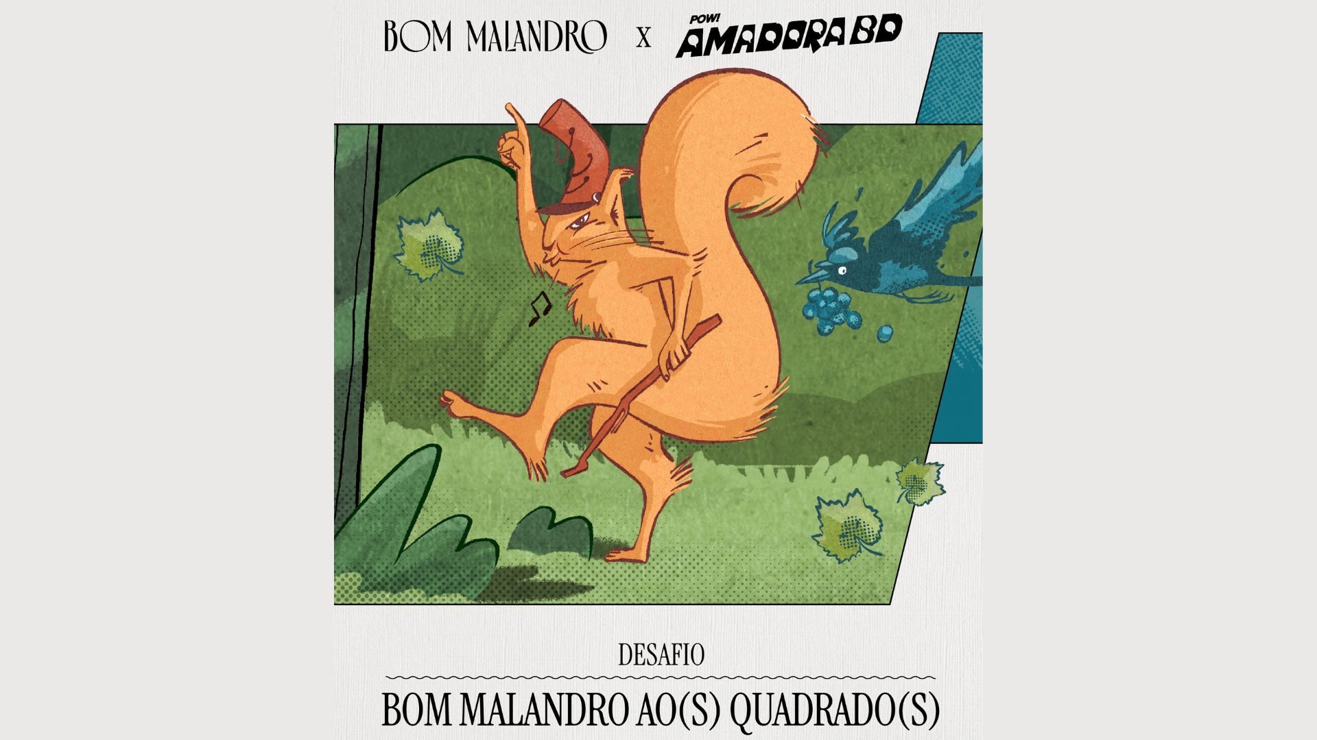 Fãs de BD podem criar novas aventuras para as personagens do Bom Malandro