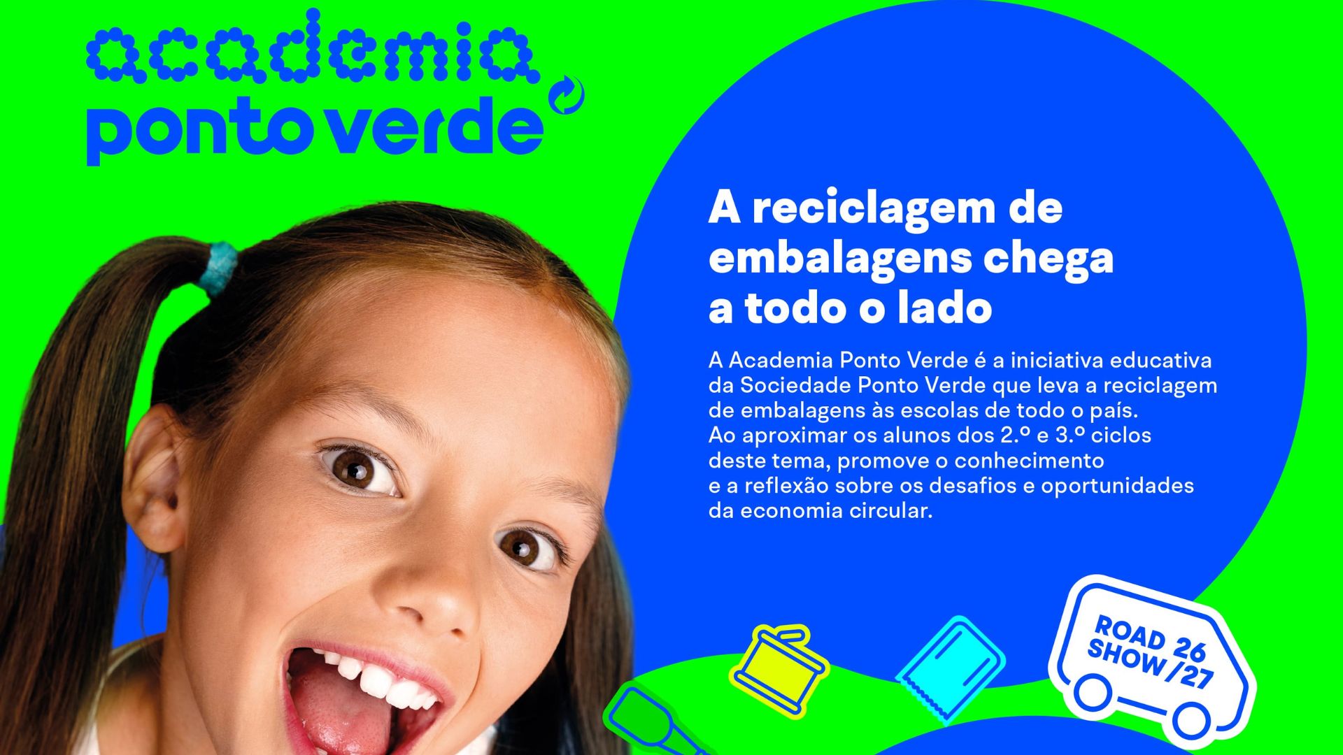 A Academia Ponto Verde regressa com uma nova imagem