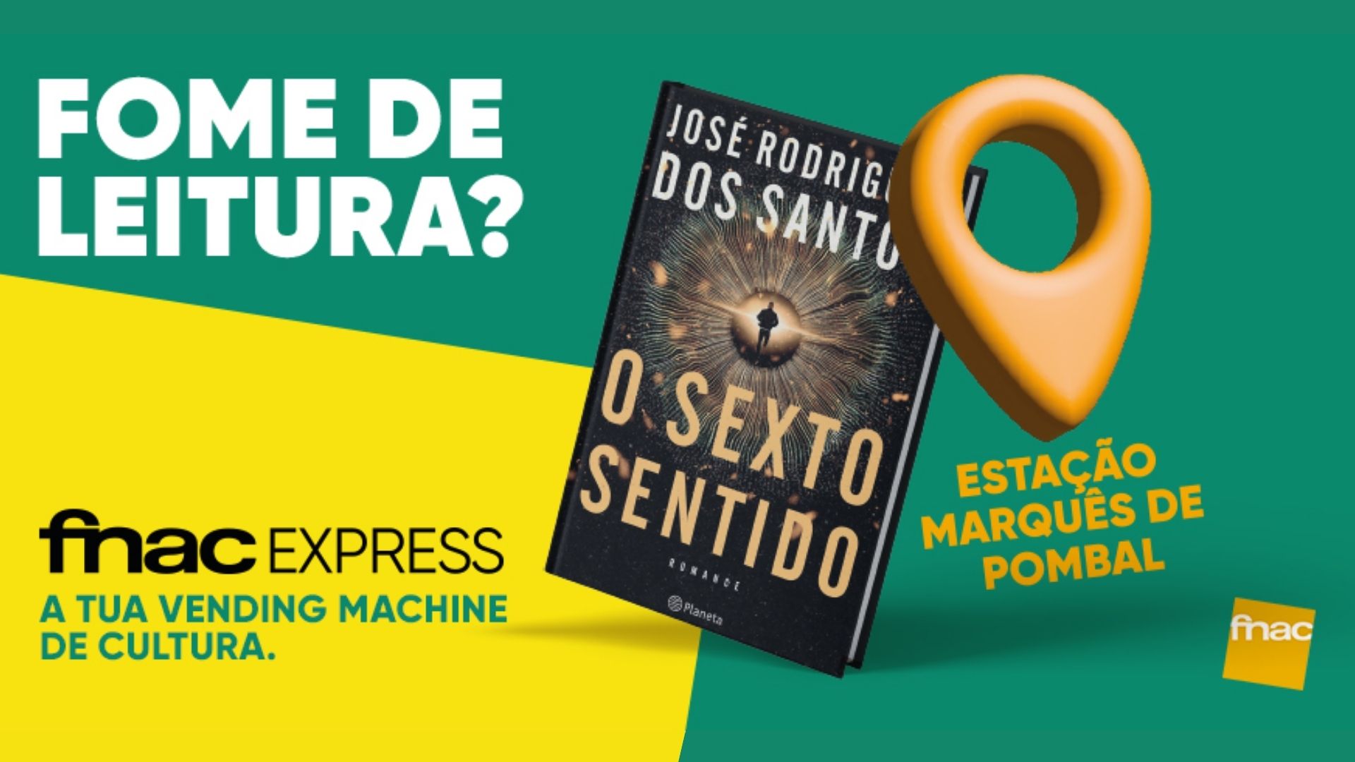 A FNAC Portugal leva a cultura ao metro do Marquês de Pombal
