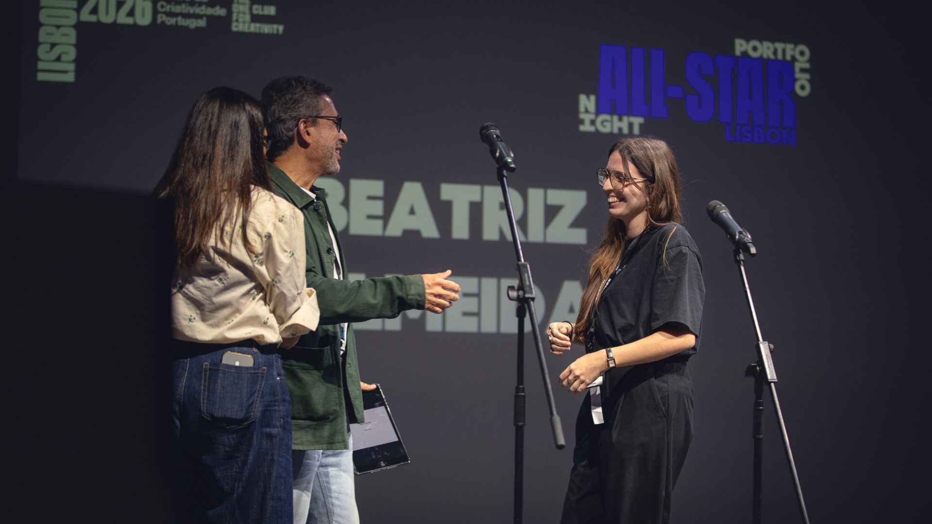 Beatriz Almeida tem o portefólio da noite