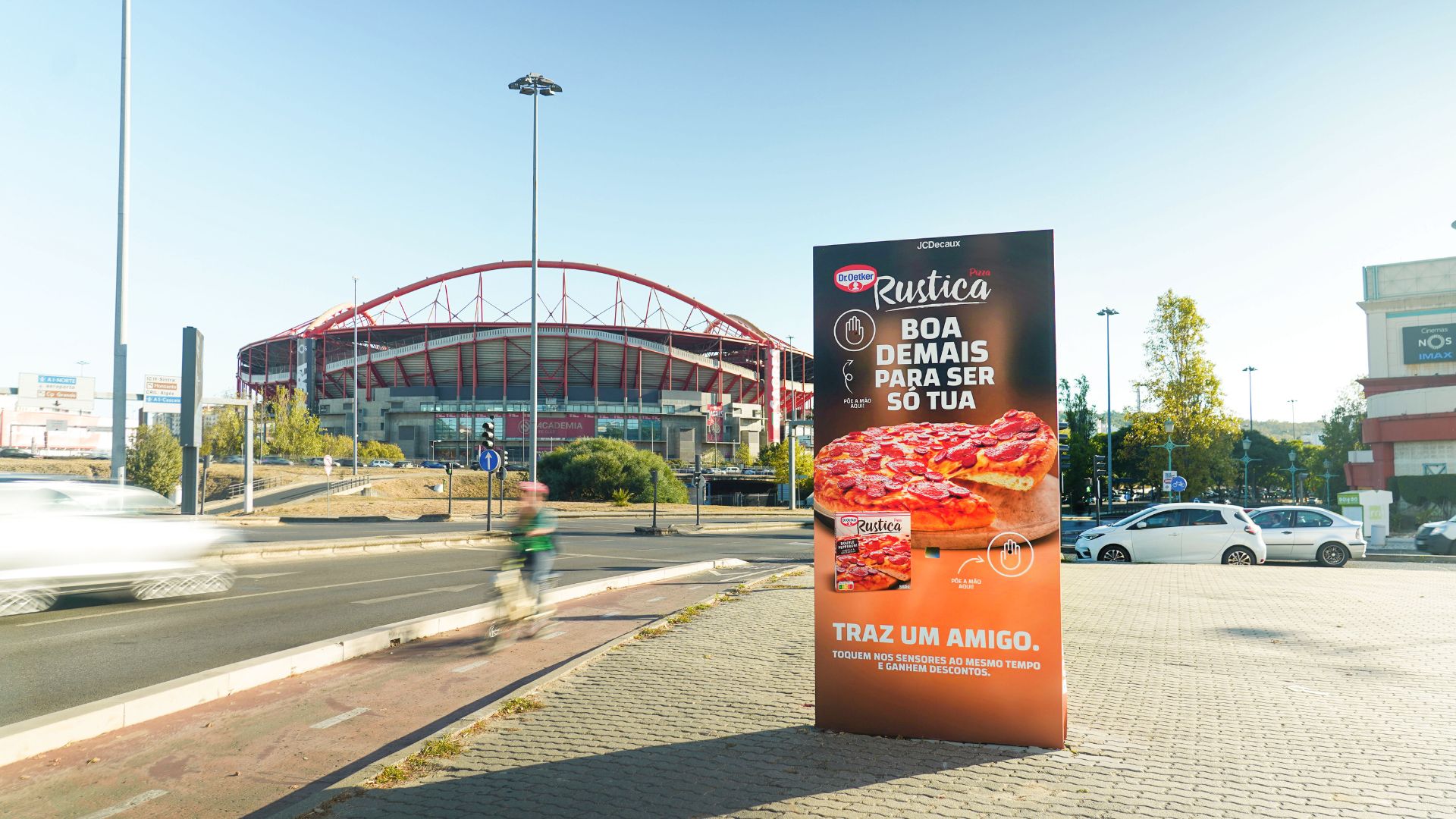 Campanha com cheiro a pizza? É a da Dr.Oetker