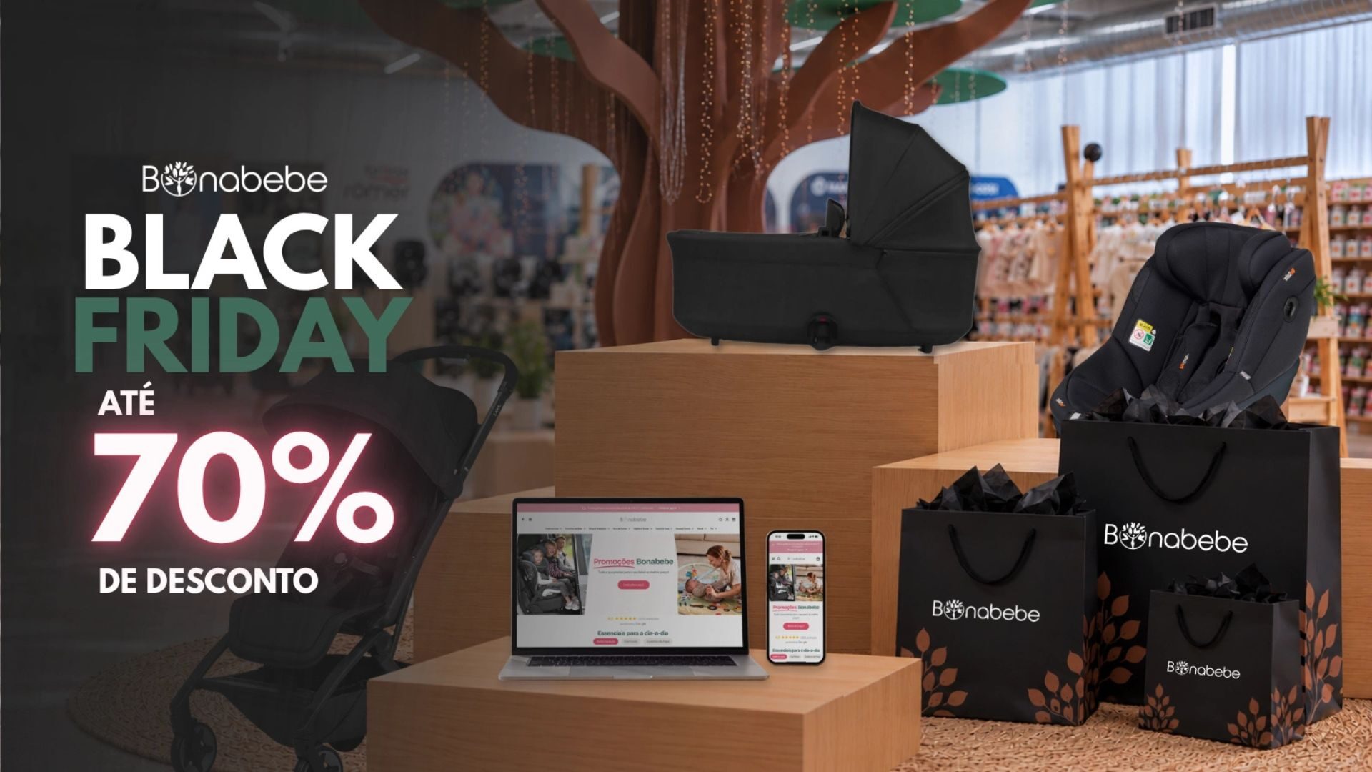 Black Friday já arrancou na Bonabebe com descontos até 70 %