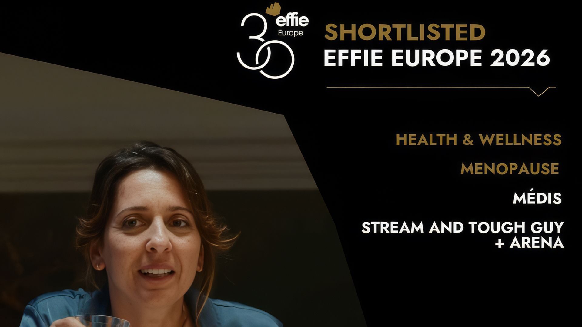 “Menopausa – Ouvir Ajuda” é o único trabalho português finalista nos Effie Awards Europe 2026